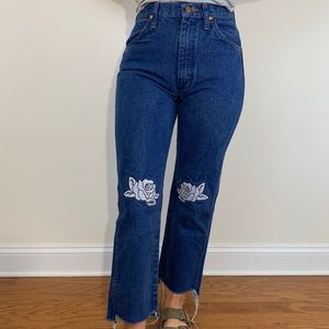Wrangler wide leg jeans